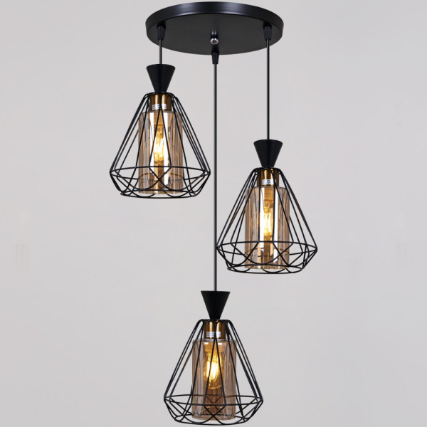 Подвесной светильник  03460-0.9-03 BK Reluce