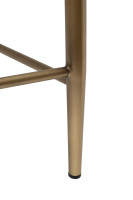 Стул барный экокожа бежевый/бронза Стул барный экокожа бежевый/бронза