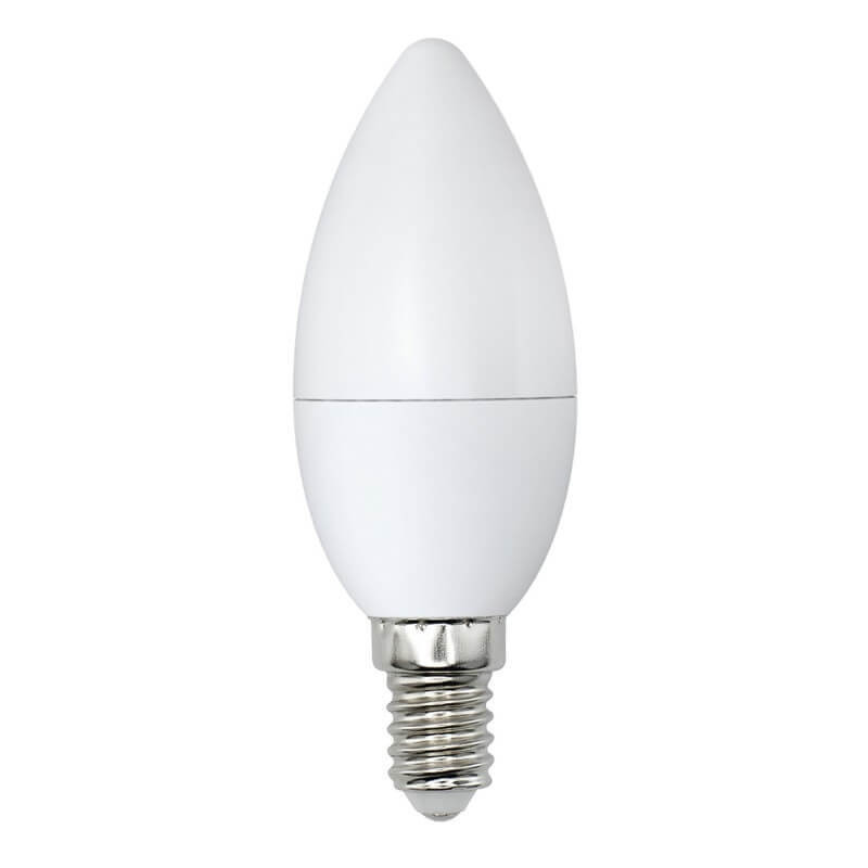 Лампочка светодиодная  LED-C37-9W/DW/E14/FR/NR картон Volpe