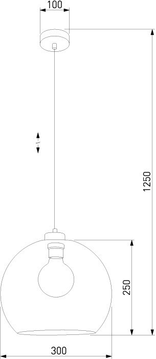 Подвесной светильник Cubus 3161 Cubus TK Lighting