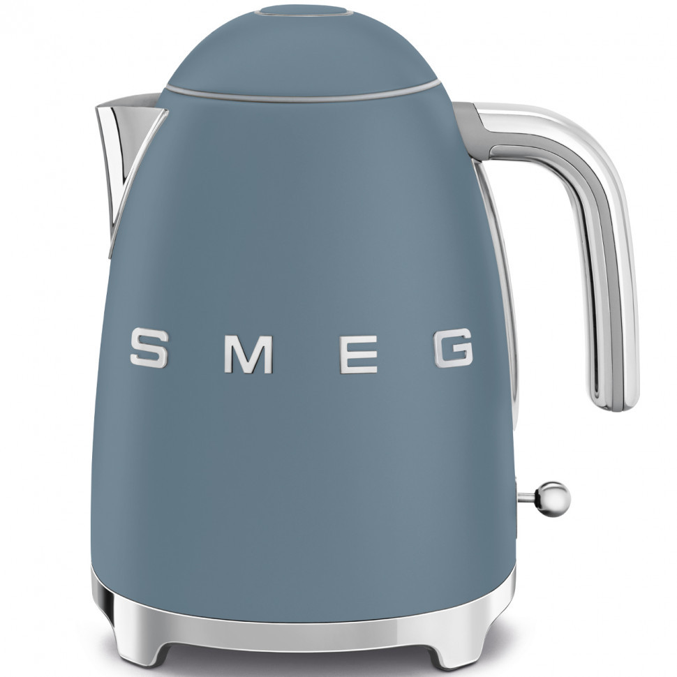 Чайник электрический 1,7л.2400Вт."Smeg" синий шторм матовый