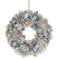 Изделие декоративное "Венок", L34 W8 H34 см