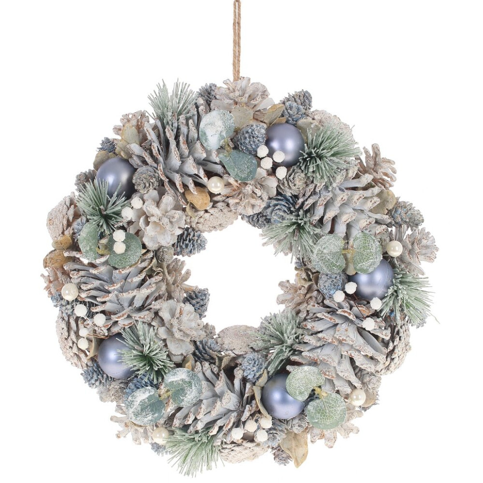 Изделие декоративное "Венок", L34 W8 H34 см