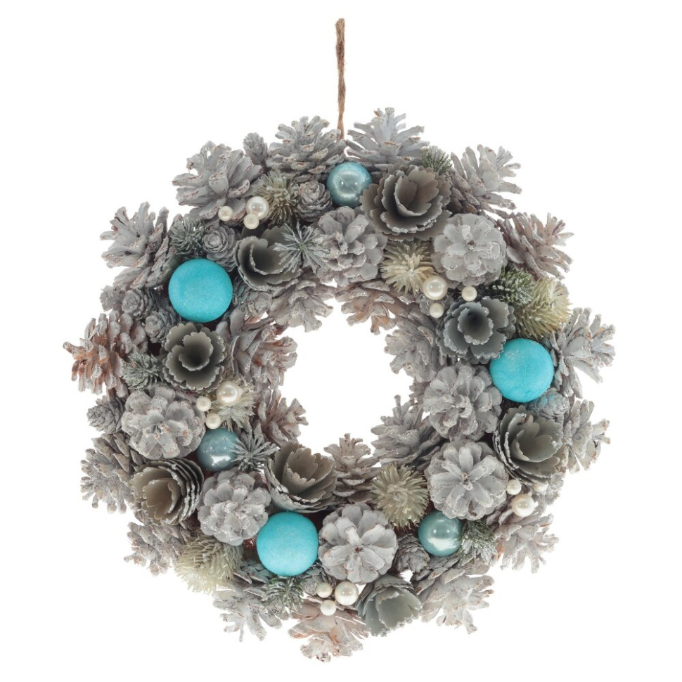 Изделие декоративное "Венок", L34 W8 H34 см