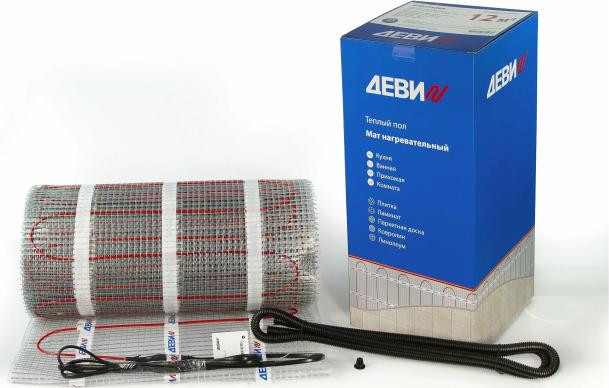 Тёплый пол Devi Comfort Mat-150T 1800 Вт 230 В 12 м.кв. 83030588R