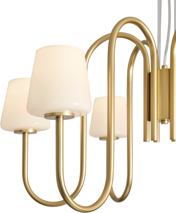 Подвесная люстра Jade FR2039PL-06G Freya