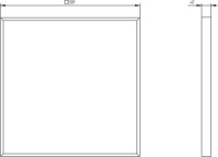 Светодиодная панель  SPO-940-9-40K-038 ЭРА