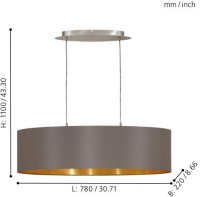 Подвесной светильник Maserlo 31614 Eglo