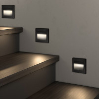 Подсветка для лестниц и ступеней Odder DK3050-BK Denkirs Подсветка для лестниц и ступеней Odder DK3050-BK Denkirs