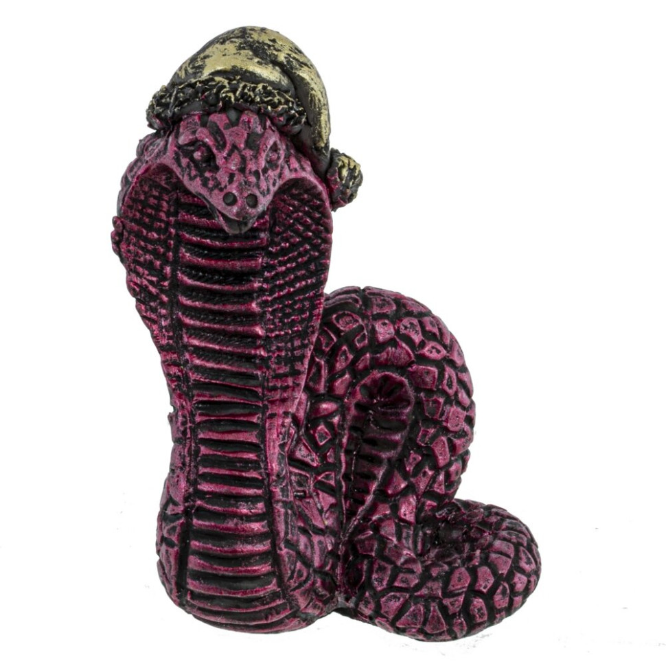 Фигурка декоративная "Змея", L5,5 W3,5 H7,5 см, 4в.