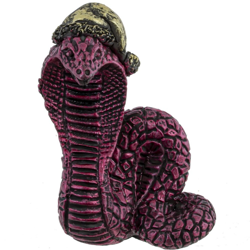 Фигурка декоративная "Змея", L5,5 W3,5 H7,5 см, 4в.