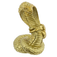 Фигурка декоративная "Змея", L5,5 W3,5 H7,5 см, 4в.