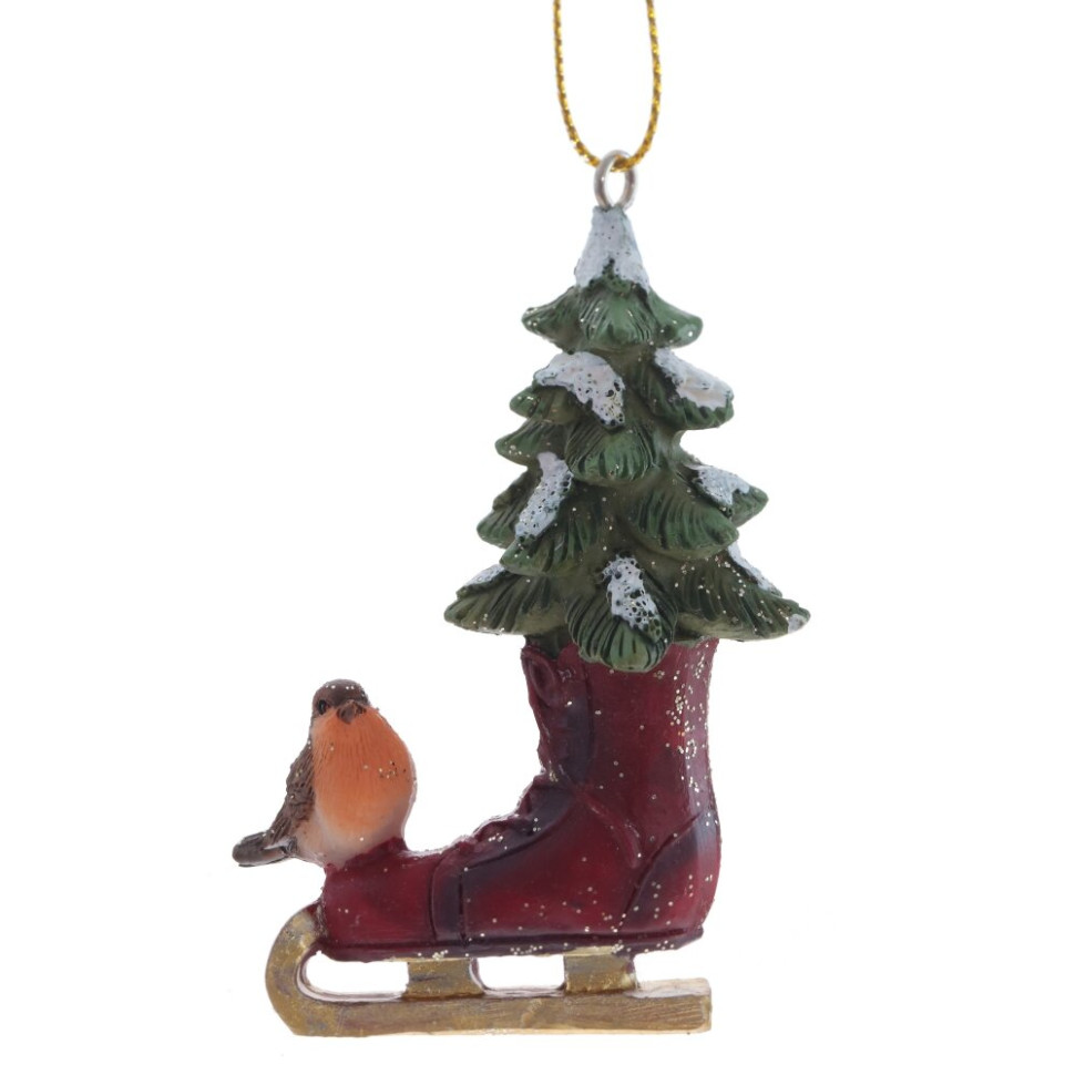 Изделие декоративное подвесное "Конек", L4,5 W3,5 H8 см, 2в.