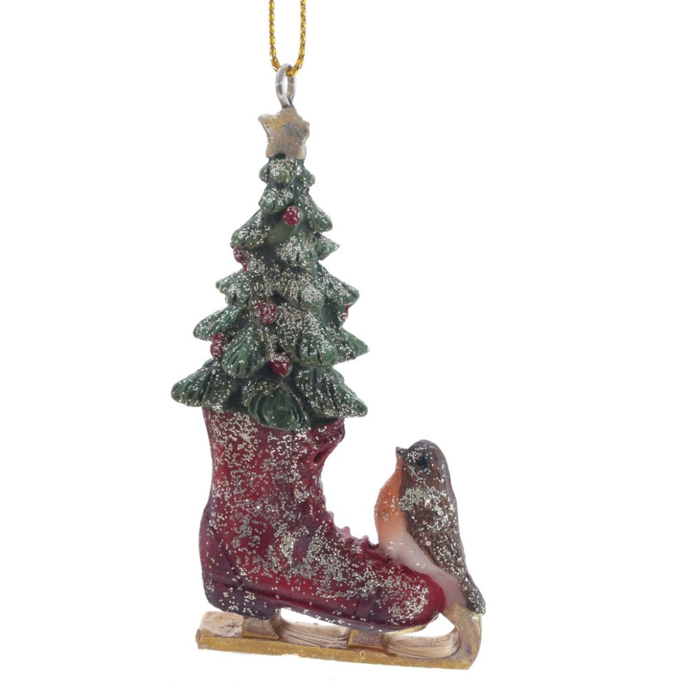 Изделие декоративное подвесное "Конек", L4,5 W3,5 H8 см, 2в.