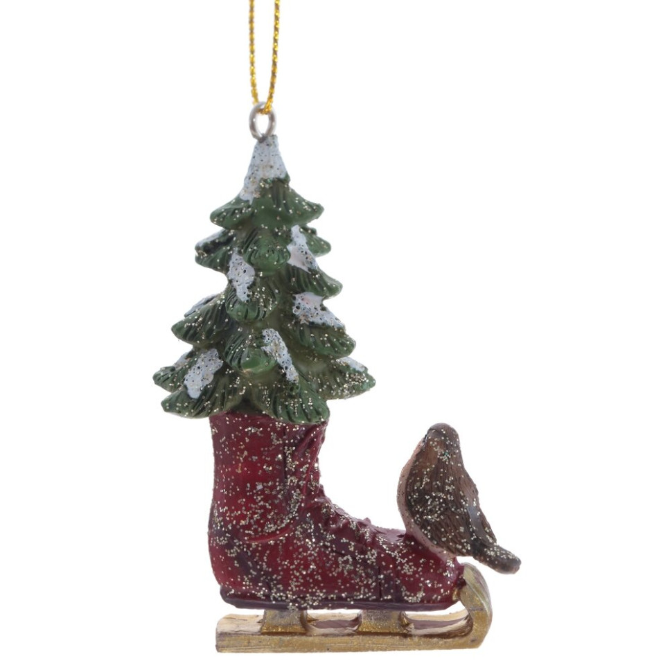 Изделие декоративное подвесное "Конек", L4,5 W3,5 H8 см, 2в.