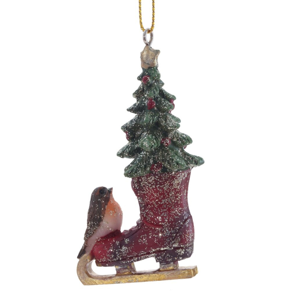 Изделие декоративное подвесное "Конек", L4,5 W3,5 H8 см, 2в.