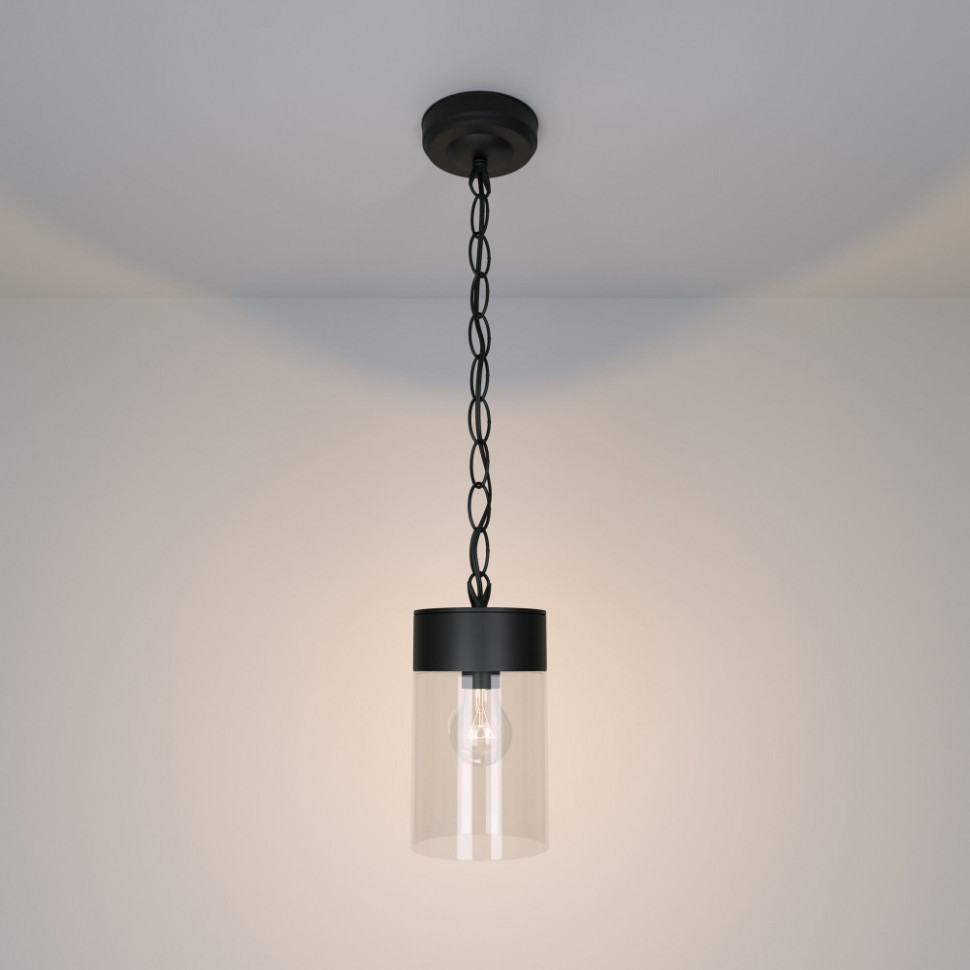 Уличный светильник подвесной Atrani 35085/H черный Elektrostandard