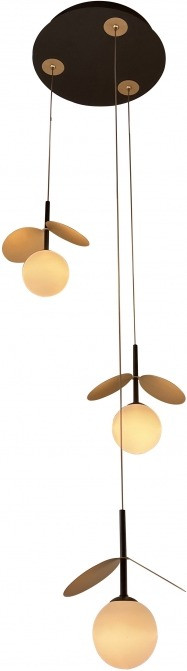 Подвесной светильник Savage C4644-3 MBK+SGD iLedex