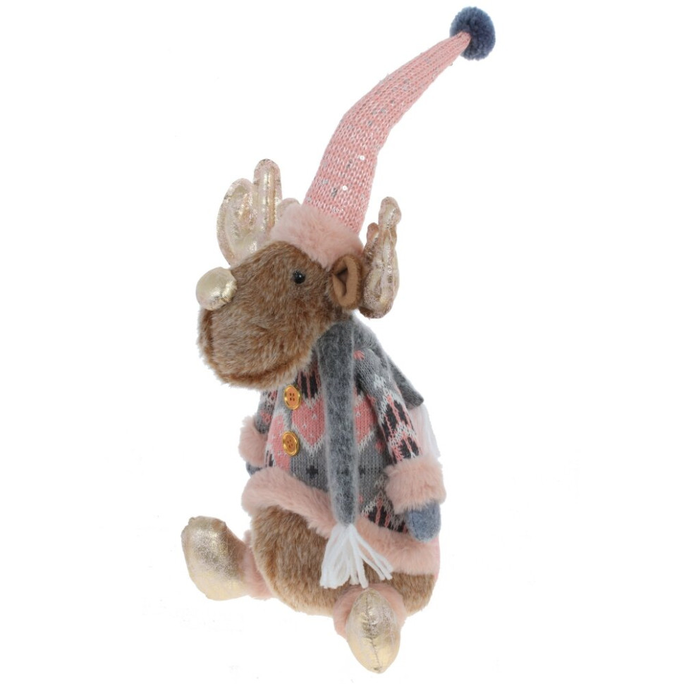 Игрушка набивная "Лось", L24 W15 H52/27 см