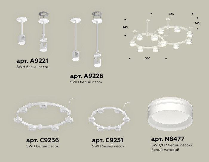 Подвесной светильник TRADITIONAL XR92211005 Ambrella