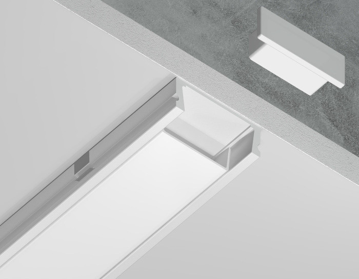 Профиль для светодиодной ленты Illumination GP1700WH Ambrella