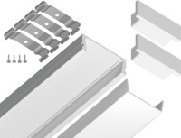 Профиль для светодиодной ленты Illumination GP1700WH Ambrella Профиль для светодиодной ленты Illumination GP1700WH Ambrella