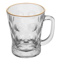 Набор кружек 220мл.6шт."207/00" золотой