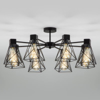 Потолочная люстра Eurosvet 70107/8 черный