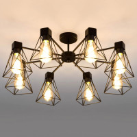 Потолочная люстра Eurosvet 70107/8 черный