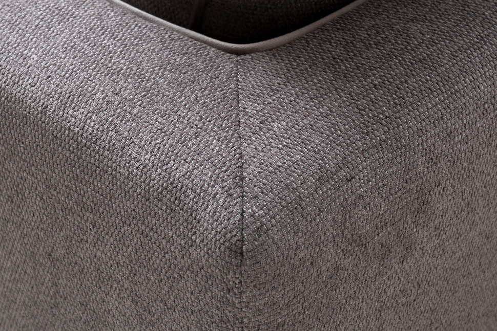 Диван Madrid Memory трехместный шенилл коричневый с кантом