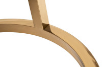 Набор из 2х журнальных столиков (искусственный мрамор/золото)