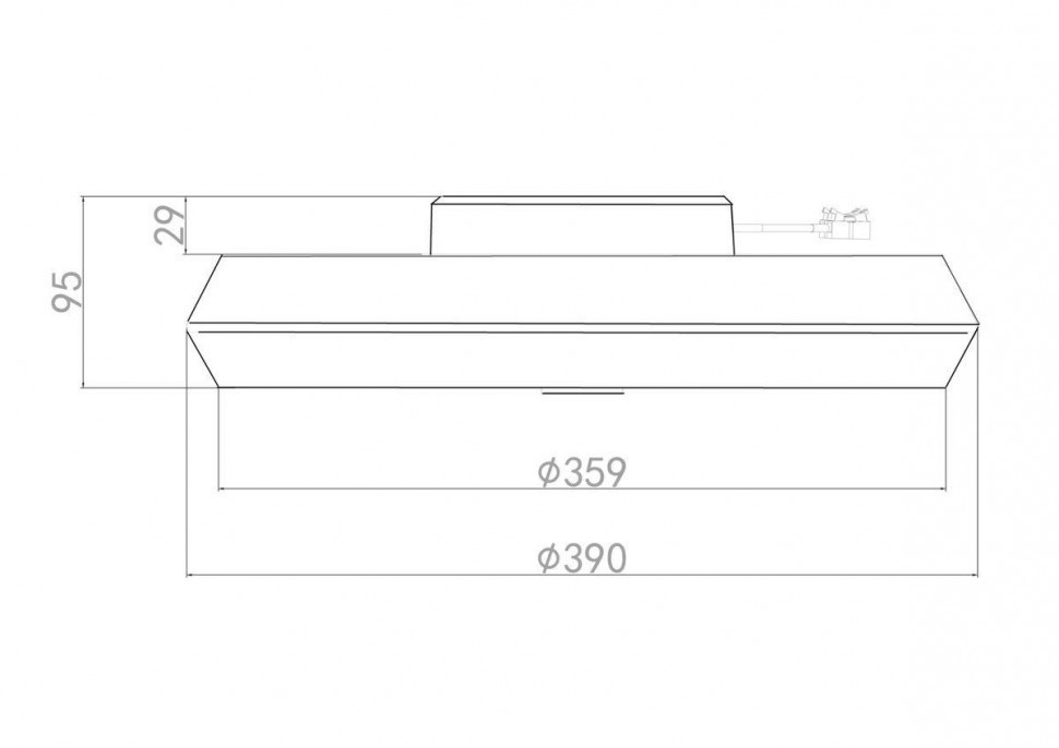 Потолочный светодиодный светильник Freya Cells FR10012CL-L24W