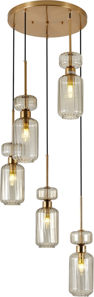 Подвесной светильник Gloss 1141/5S Beige Escada