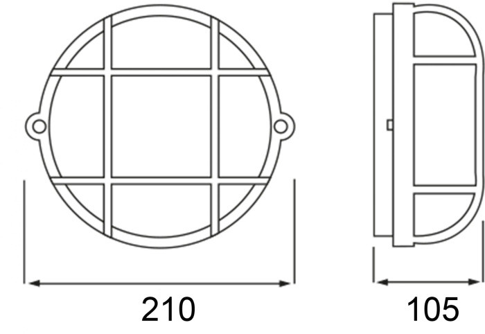 Настенный светильник уличный Syrma 401015 Deko-Light