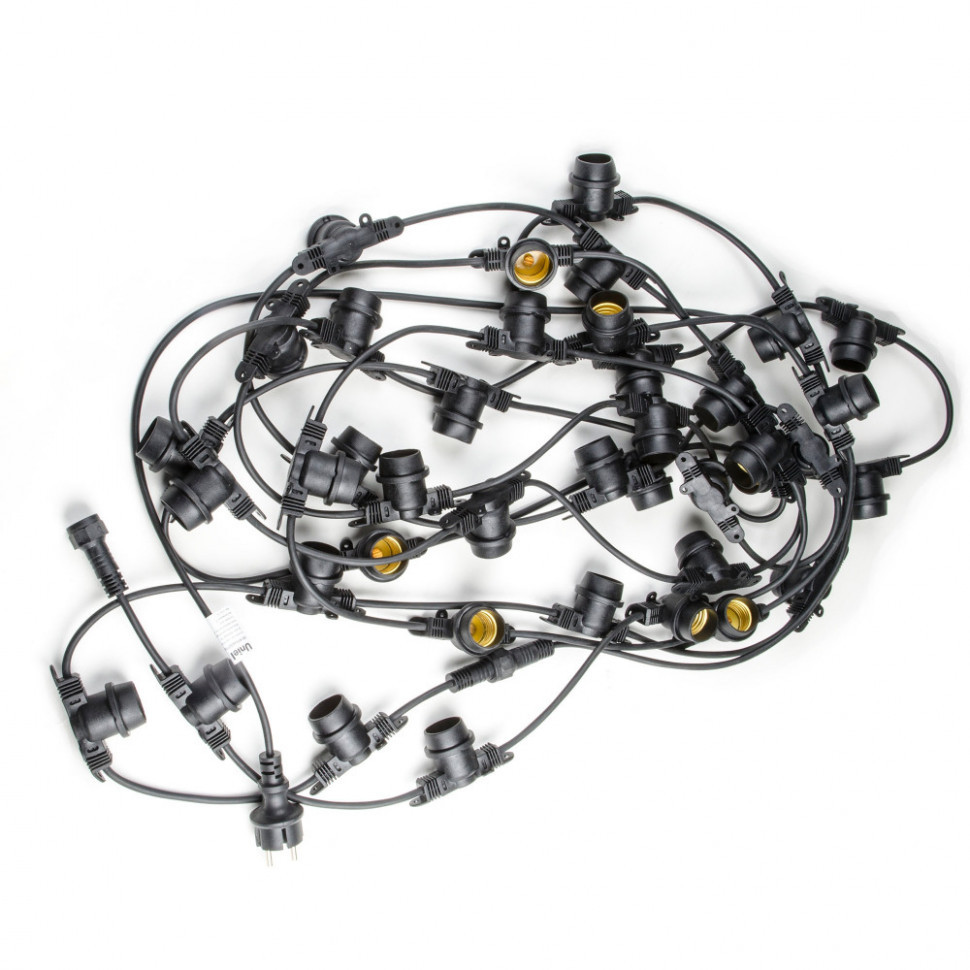 Гирлянда UDL-K120 200/E27/100M IP65 BLACK BELT-LIGHT Uniel