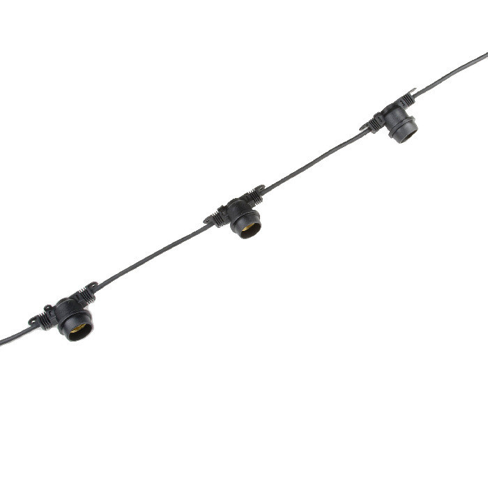 Гирлянда UDL-K120 200/E27/100M IP65 BLACK BELT-LIGHT Uniel