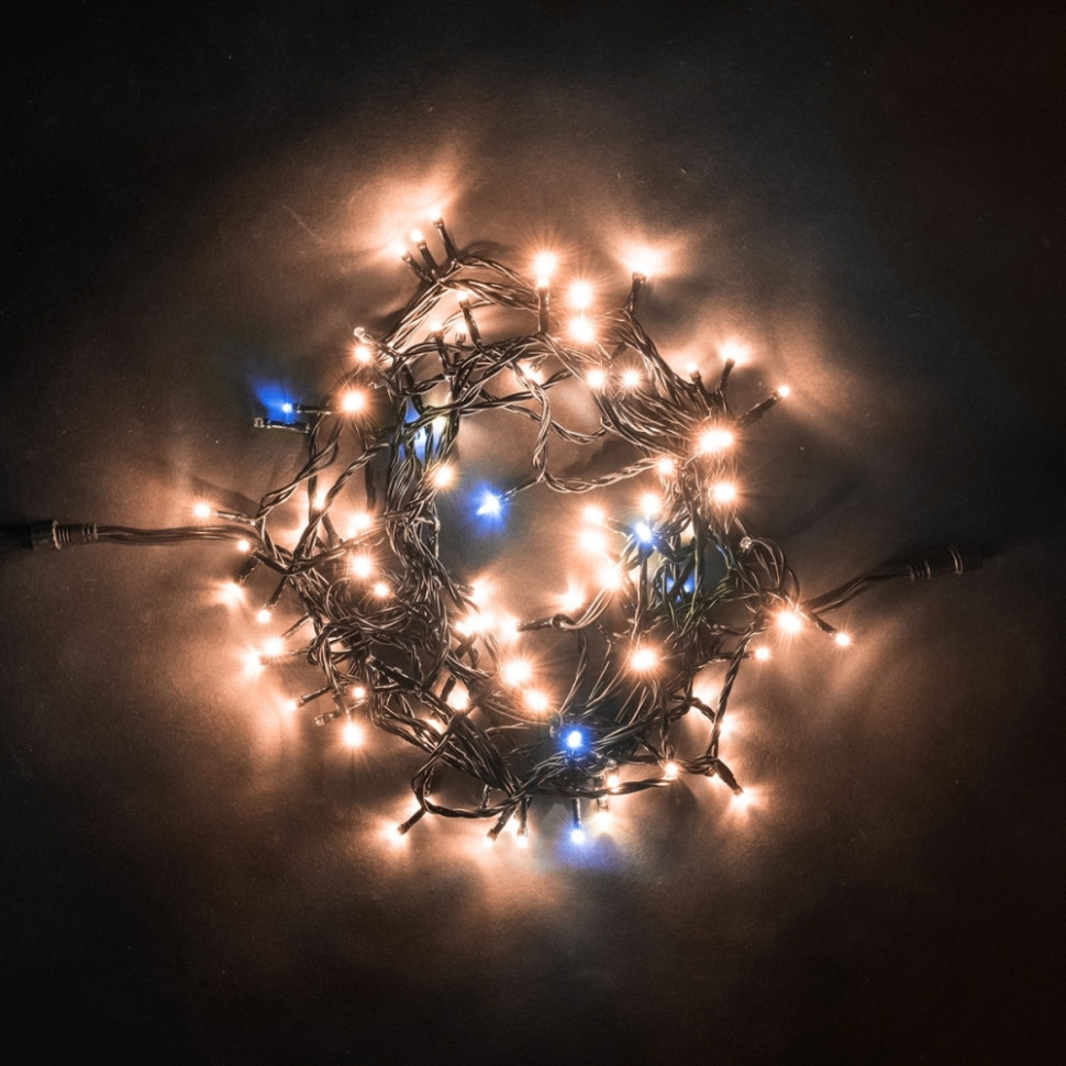 Гирлянда Нити (на ёлку) PST100BLW-11-1EWW Laitcom