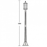 Наземный фонарь  81208 Bl Oasis Light