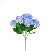 Гортензия куст 55см.,(5 соцветий) фиолет-голубой