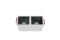 Встраиваемый светильник Maytoni Alfa LED DL043-02-10W3K-D-SQ-WB