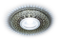 Точечный светильник Декоративные Кристалл Лайт S333 BK/CLD Ambrella