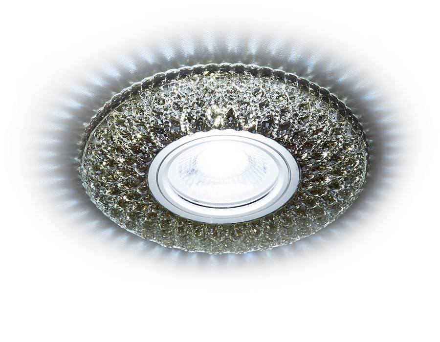 Точечный светильник Декоративные Кристалл Лайт S333 BK/CLD Ambrella