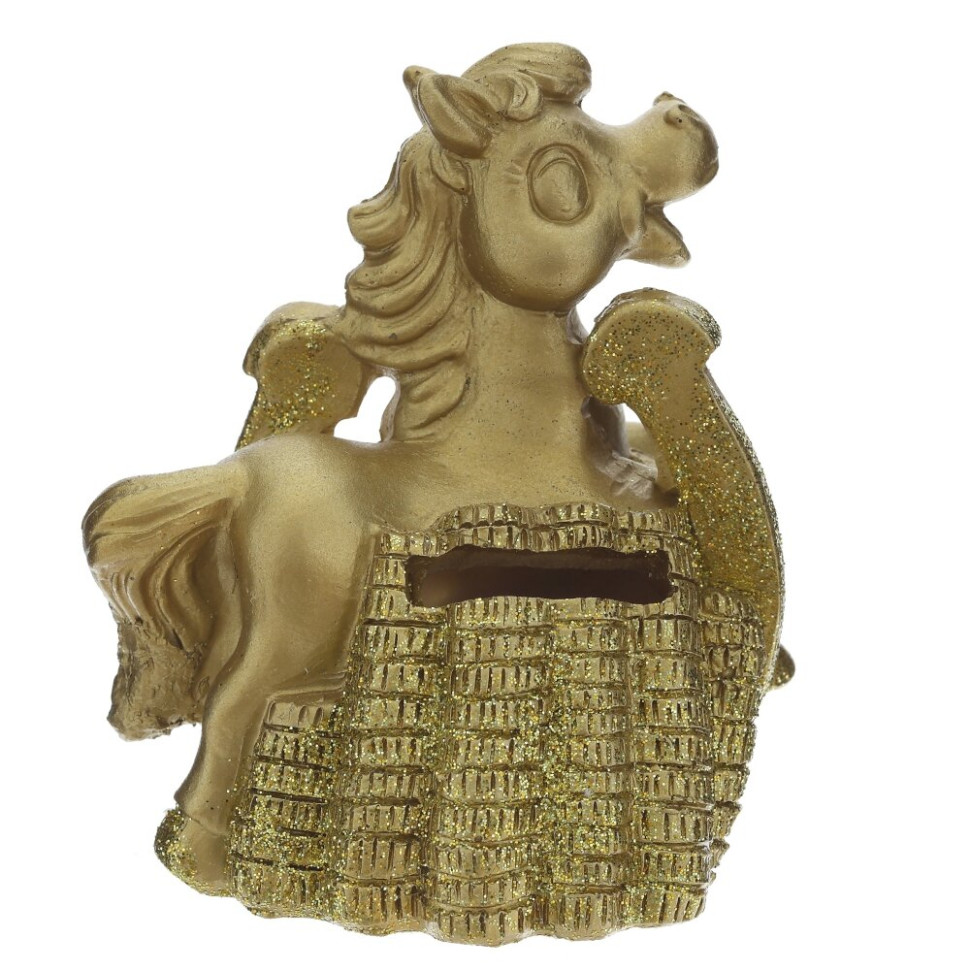 Копилка "Лошадка", L8 W6 H9,5 см, 2в.