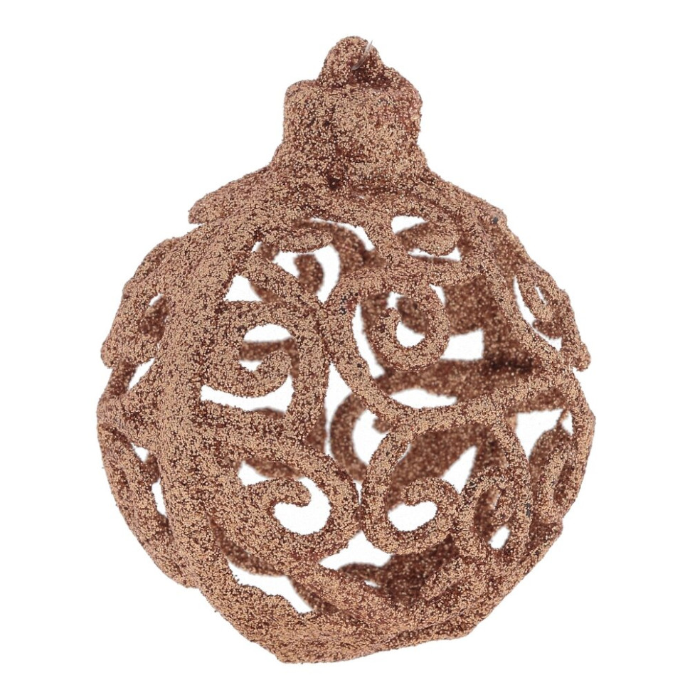 Набор из 3шт Украшение новогоднее "Шар", D 8 см, L8 W8 H24 см