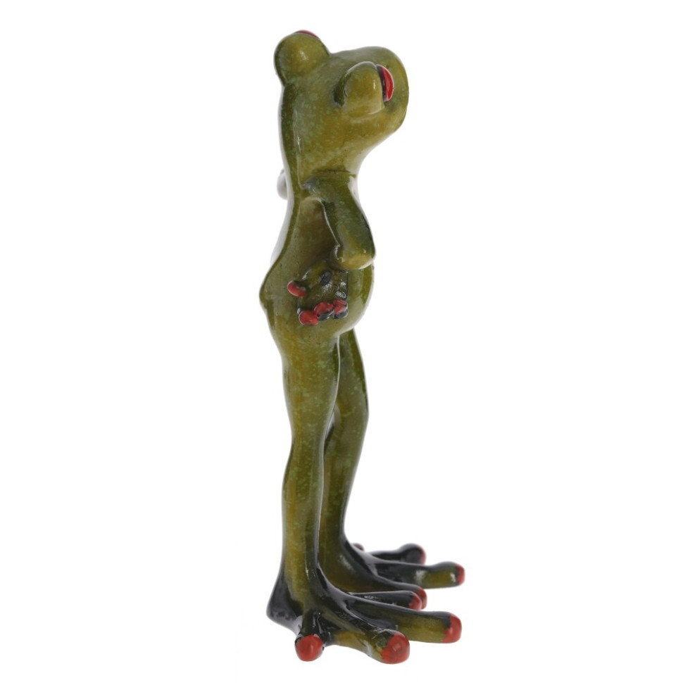 Фигурка декоративная "Лягушка", L7,5 W6 H16 см, 2в.