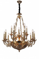 Подвесная люстра Firenze FIRENZE 1781.15.3 antique gold Lucia Tucci Подвесная люстра Firenze FIRENZE 1781.15.3 antique gold Lucia Tucci