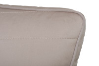 Диван Madrid Memory трехместный шенилл бежевый с кантом