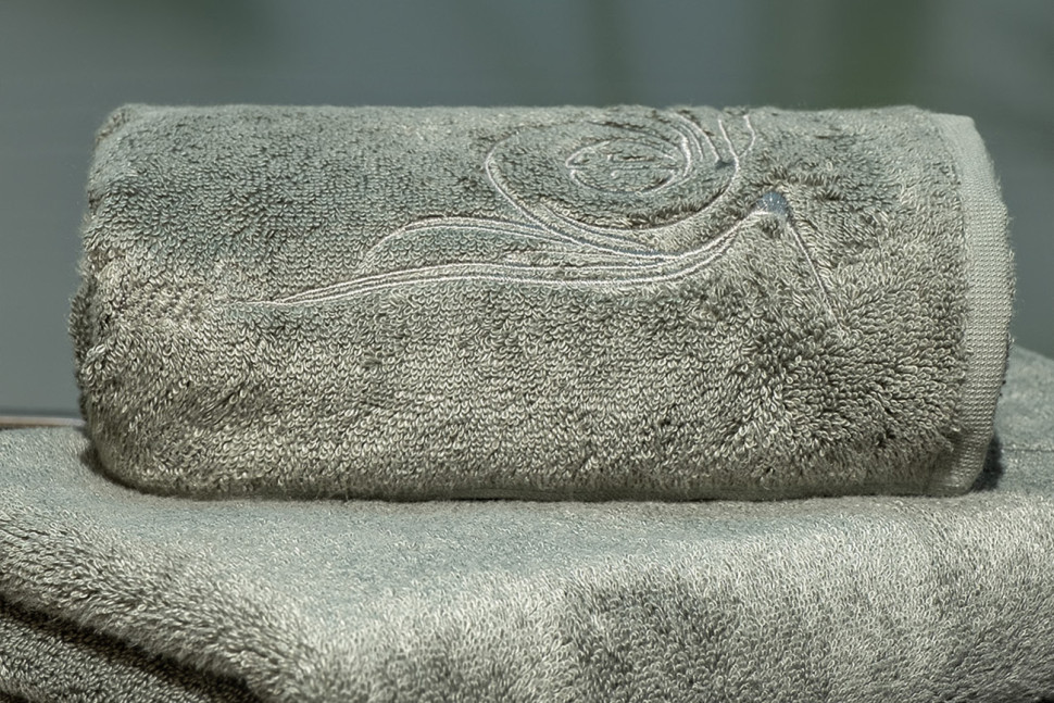 Полотенце "Лирика" 70*140 зеленое