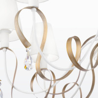 Подвесная люстра Maytoni Intreccio ARM010-08-W Подвесная люстра Maytoni Intreccio ARM010-08-W