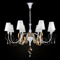 Подвесная люстра Maytoni Intreccio ARM010-08-W Подвесная люстра Maytoni Intreccio ARM010-08-W